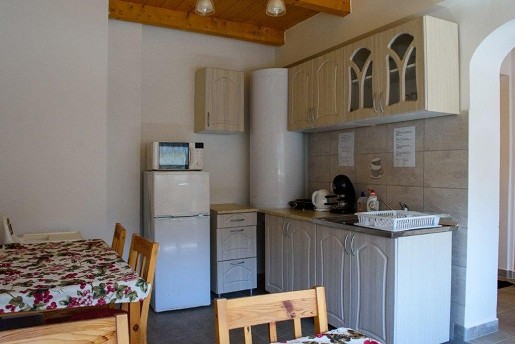 Közös konyha a Standard 2 és 4 ágyas szobákhoz